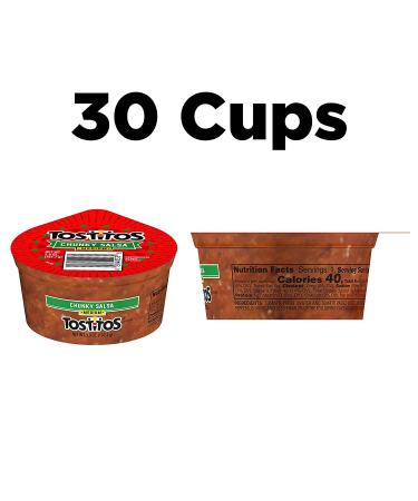 Tostitos Medium Chunky Salsa To Go 3.8oz (Pack of 30) - Individual Servings for On-the-Go Snacking - Buy Online on GoSupps.com