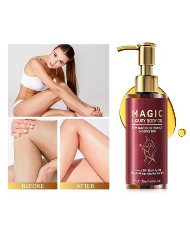 LUIMOLL Magic Body Firming Oil Magic Luxury Body Oil for Skin Hydrating and Firming Body Oil for Full Body Use - Daily Nourishing Skin Oil 120ML - Buy Online on GoSupps.com