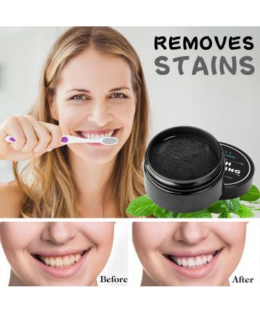 Yuicy Natural Charcoal Teeth Whitening Powder - Activated Carbon for Stain Removal & Fresh Breath | Buy Online - Buy Online on GoSupps.com