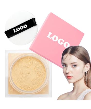 Waterproof Setting Powder Facial Finishing Powder Oil Control Foundation Powder - Long-Wear Loose Makeup Powder For Outgoing Daily Commutes Live Streaming Travel 03# B