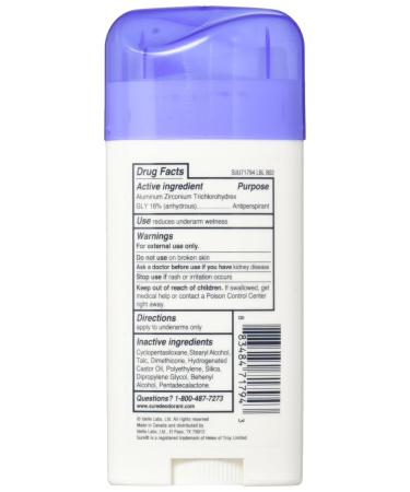 Sure Original Solid Unscented Anti-Perspirant Deodorant 2.7 oz (Pack of 2) - Long-lasting Protection - Buy Online on GoSupps.com