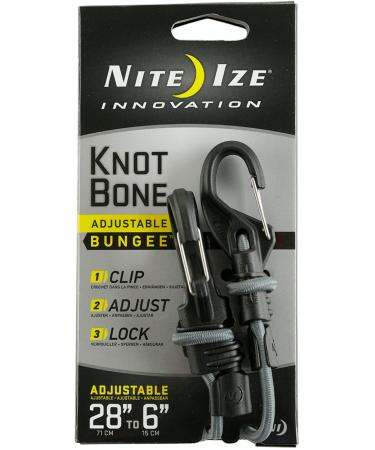 Nite Ize Unisex Adult Knotbone Bungee#5 Black 12 cm
