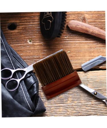 FRCOLOR neck brush Neck Cleaning Brush Hair Cutting duster neck duster bristles salon barber brush Hair Cutting Kits for cleaning barber duster Hair removal brush nylon soft 12X11X2CM Black - Buy Online on GoSupps.com