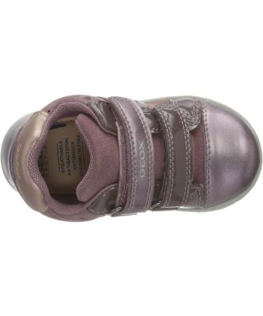 Geox Baby Girls B New Flick F Trainers - 5 UK Child - Dark Pink - Buy Online on GoSupps.com
