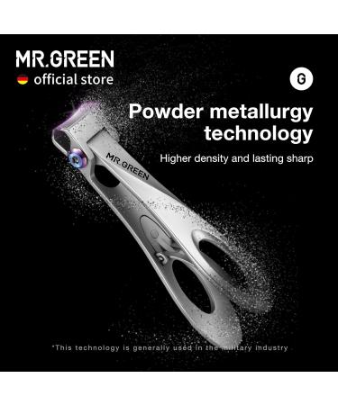 MR.GREEN Nail Clippers Wide Jaw Opening Stainless Steel Fingernail Clipper Thick Hard Toenail Cutter Manicure Scissors Tools (Nail Clipper (Medium)+Nano Glass Nail File) - Buy Online on GoSupps.com