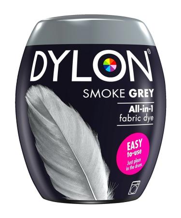 3 x Dylon Fabric Dye Clothes Dye Machine Use 350g With Salt - Pewter Grey (3)
