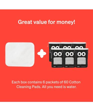 Love Noobs Baby Cotton Pads Large 100% Organic Large Cotton Wool Pads 360 Count Baby Cotton Wool Pads Large for Babies Baby Essentials for Newborn Square Large Cotton Pads Cotton Wool Roll - Buy Online on GoSupps.com