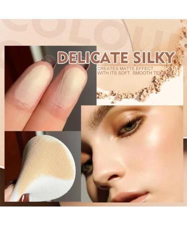 GAGK Matte Perfection Pressed Powder Matte Wet and Dry Powder Oil Control Face Pressed Powder Matte Smooth Setting Powder Waterproof Long Lasting Finishing Powder (Natural Beige 2Pcs) - Buy Online on GoSupps.com