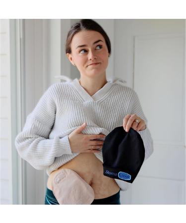 StomaCloak Ostomy Pouch Cover - Discreet Odor Control & Leak Protection for Colostomy Ileostomy Urostomy - 3-Pack Black (2.75S - 70mm - Buy Online on GoSupps.com