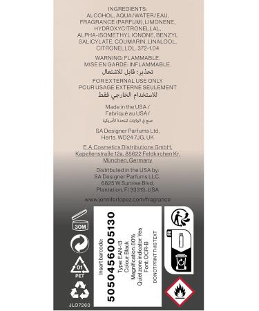Jennifer Lopez JLuxe Body Mist 240ml (8fl oz) Duo Pack (2 Pack) JLuxe 8.00 Fl Oz (Pack of 2) - Buy Online on GoSupps.com