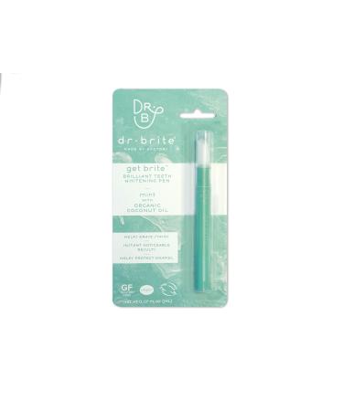 Dr. Brite Get Brite Teeth Whitening Pen with Mint and Organic Coconut Oil (0.07 Fl Oz) Get Brite (1-pack)