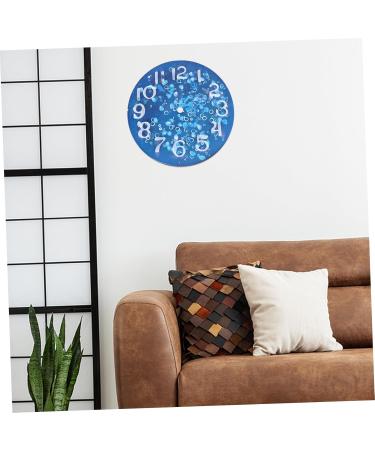 NUOBESTY 1pc Clock Mold Clocks Silicone Molds Digital Clock Time Clock Craft Accessories Number Wall Clock - Buy Online on GoSupps.com
