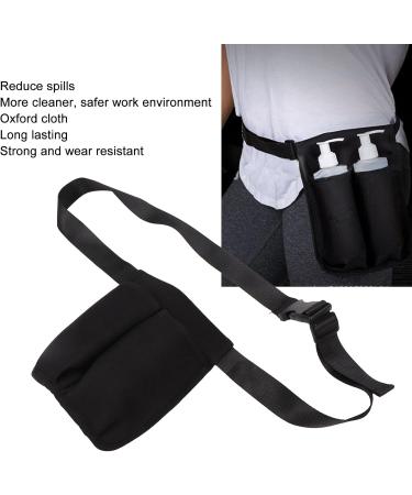 Adjustable Massage Bottle Holster - Double Waist Pocket for Oil & Lotion - Prevents Spills - Oxford Cloth - Buy Online on GoSupps.com