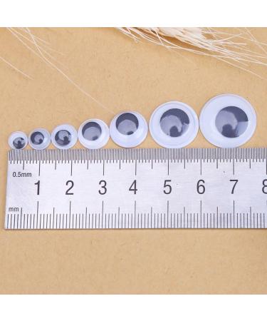 DECORA 1 Box Mixed Wiggle Googly Eyes - 6mm to 18mm Sizes - Self Adhesive Toy Eyes - Buy Online on GoSupps.com