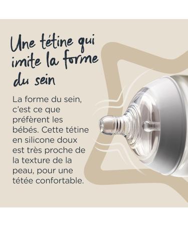 Tommee Tippee Closer to Nature Clear Bottle 260ml - Non Decorated - Buy Online on GoSupps.com