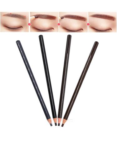 4-Part Durable Waterproof Eyebrow Pencil Set | Natural Eye Makeup Tools - International Shipping Available - Buy Online on GoSupps.com