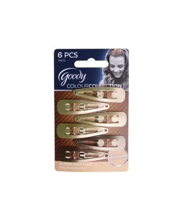 Goody Blonde Colour Collection Contour Clips - Blonde Snap Hair Clips Of Goody Blonde Colour Collection