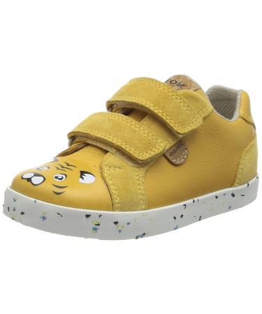 Geox Baby Boy's B Kilwi Sneaker 6 UK Child Ochreyellow