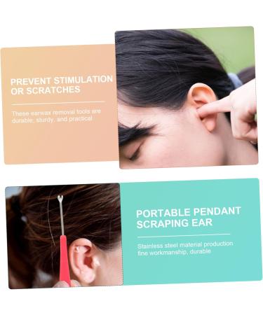 FOMIYES 200pcs Spring Earwax Cleaner Tool Set Earring Hole Cleaner Earwax Removal Tools Ear Cleaning Tools for Gentle Ear Care Set - Buy Online on GoSupps.com