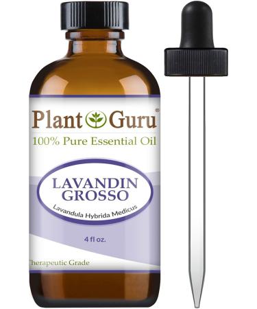 Lavandin Grosso Essential Oil 4 oz 100% Pure Undiluted Therapeutic Grade.