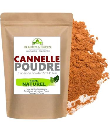 Plantes & Epices - Cannelle de Ceylan Certifi e en Poudre Qualit 100% Naturelle du Sri Lanka - Sachet Fra cheur Bag Refermable (100g) 100 g (Lot de 1)