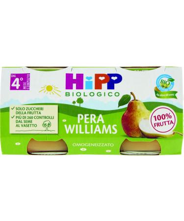 Hipp Homogenized Williams Pear 100% Organic 2 x 80g