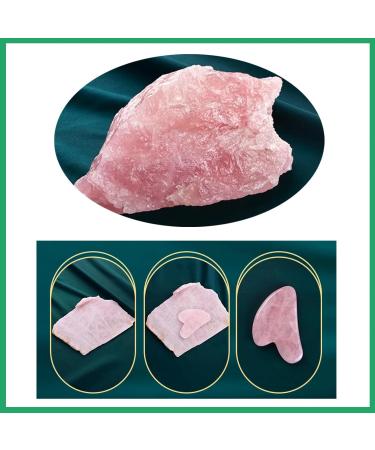 Gua Sha Facial Tool - Natural Jade Stone Gua Sha Board for Spa & Acupuncture Therapy | Green Scraping Massage Tool - Buy Online on GoSupps.com