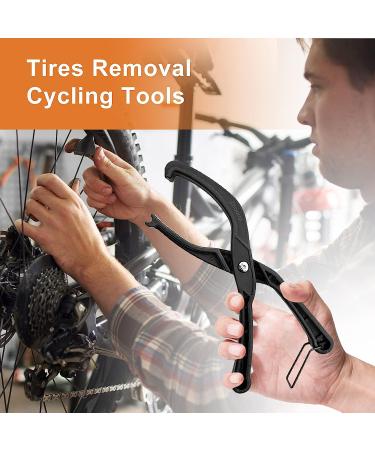 ZHOORQI Bike Tire Levers and Pliers Set for Easy Bicycle Tyre Removal - Non-Slip Grip, Convenient Bike Tire Changer Tool for Road and Mountain Bikes - Buy Online on GoSupps.com