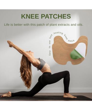 Extra Strength Herbal Heat Patches for Knee Back Neck & Shoulder - Muscle & Joint Pain Relief with Wormwood Extract - Buy Online on GoSupps.com
