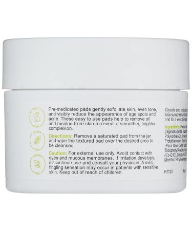 Replenix Glycolix Elite Glycolic Acid Peel Pads - 10% Glycolic Acid, 60 ct - Brightening & Exfoliating Treatment - Buy Online on GoSupps.com