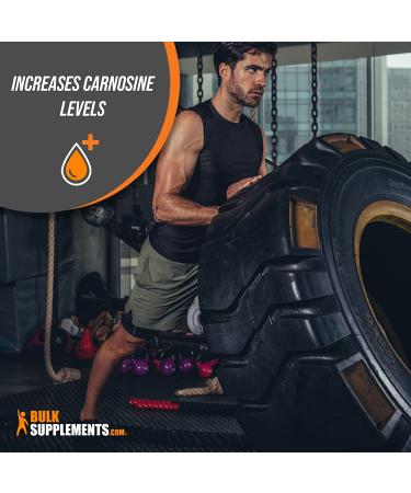 Beta Alanine Capsules for Workout Recovery - 300 Gelatin Capsules for Muscle Recovery - BulkSupplements.com - Buy Online on GoSupps.com