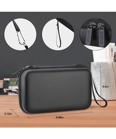 BOVKE Diabetic Supplies Travel Case - Insulin Pens, Glucose Meters, Test Strips, Medication Storage - Black - Buy Online on GoSupps.com