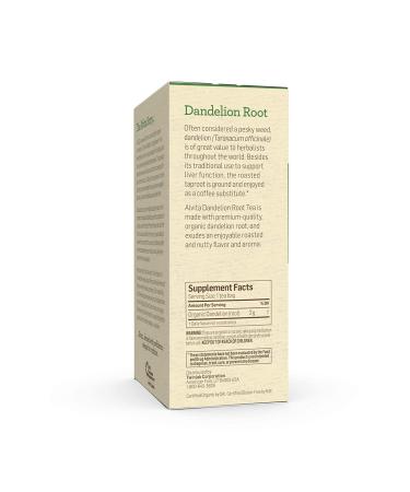 Alvita Organic Dandelion Root Tea - 24 Count Pack | Herbal Wellness - Buy Online on GoSupps.com