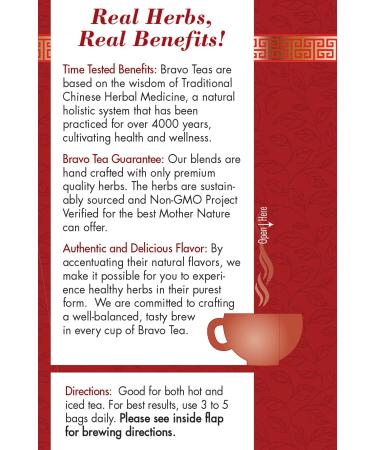 Bravo Tea Astragalus - Caffeine-Free Herbal Tea | 20 Tea Bags - Buy Online on GoSupps.com