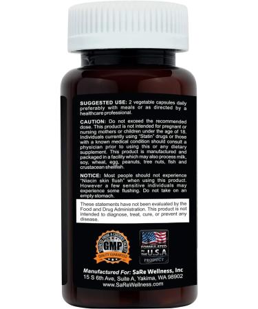 Clinical Daily Cholesterol Care Supplement | Vegan Plant Sterols & Guggul Support | 60 Capsules - Buy Online on GoSupps.com