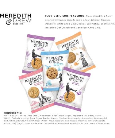 Walkers Shortbread Rounds X10 | Annas Original Almond Thins Biscuit | Meredith & Drew X5 | Twinings English Breakfast Envelope (50-Sachets) | In a Blue Luxurious Gift Hamper - Buy Online on GoSupps.com