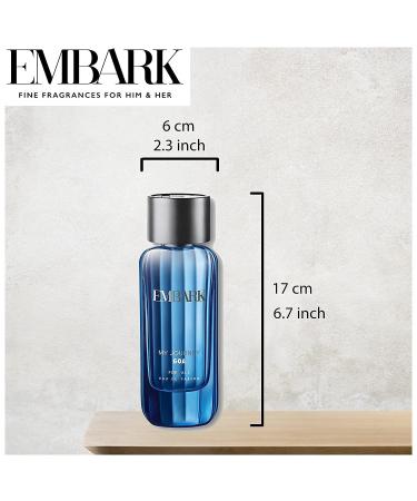 AARVVINTA CRAFT My Journey Goa Liquid Perfume For Men & Women Unisex Premium Aquatic Fragrance Eau De Parfum - 100 Ml - Buy Online on GoSupps.com