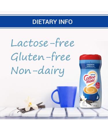  Nestl Nestle Coffee Mate 2-Pack French Vanilla Coffee Tins 425g - Buy Online on GoSupps.com