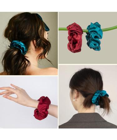 Lilysilk 100% Silk Hair Rings for Women | Adriablau Ponytail Holder & Hair Tie | Luxurious Multi-Way Silk Hair Band - 1 Piece - Buy Online on GoSupps.com