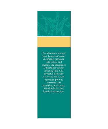 Burt's Bees Natural Acne Solutions Maximum Strength Spot Treatment Cream for Oily Skin  0.5 Oz (Package May Vary) Targeted Spot Treatment - Buy Online on GoSupps.com