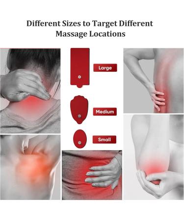 High-Quality TENS Unit Replacement Pads - Reusable 35+ Uses Snap Electrode Pads (16PCS) for Ultimate Pain Relief - Buy Online on GoSupps.com