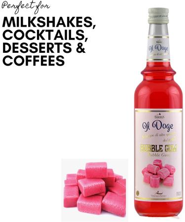 BARMAN IL DOGE Bubblegum Syrup 70cl - 700ml (Pack of 1) | Sweet Bubblegum Flavoring for Cocktails - Buy Online on GoSupps.com