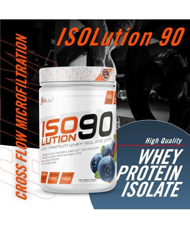 EVOLABS Insulation-90 Whey Protein Powder | Build Muscle with Amino Acids & Digestive Enzymes | Low Lactose 1000g Vanilla Cherry Ice Cream - Buy Online on GoSupps.com