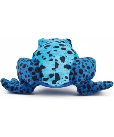 Zappi Co 100% Recycled Plush Poison Dart Frog Blue Toy - Eco-Friendly Stuffed Animal Collection for Newborns (15cm Width) - Buy Online on GoSupps.com