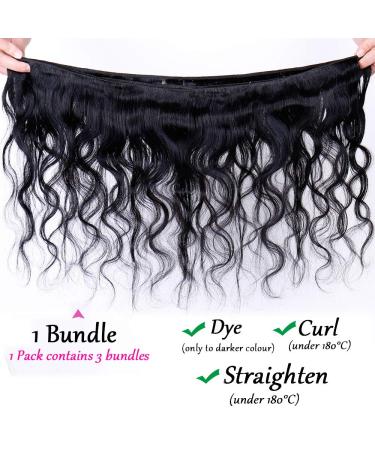 Elailite Real Hair Treat Extensions | 3 Bundle Pack | Sew-In Curly Human Hair Extensions | 25cm Corrugated Hair - Buy Online on GoSupps.com