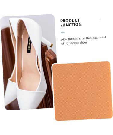 FRCOLOR Non-Slip Shoe Stickers | Heel Protector & Shoe Bottom Repair | Rubber Foot Inserts - Yellow 18.5X9CM - Buy Online on GoSupps.com