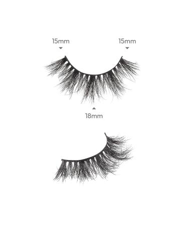 i-ENVY Luxury Mink Collection False Eyelashes - 100% Real Mink, Glamorous Eye Look, Maximum Fluffiness, 3D Multi-Curl Angle - Buy Online on GoSupps.com