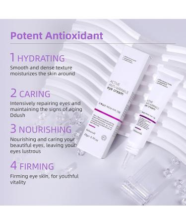 Korea Active Anti-Wrinkle Eye Cream | Pro-Xylane Anti-Aging Emulsion for Fine Lines Moisturizing & Tightening - Buy Online on GoSupps.com
