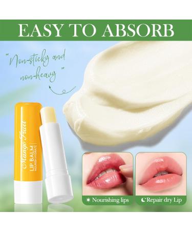 Moisturizing lip balm longlasting moisture supply lip balm soothing and moisturizing for smooth lips nourishing and nongreasy lip care Mango - Buy Online on GoSupps.com