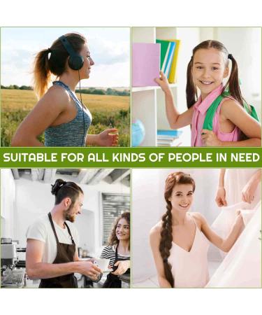 Shynek 150Pcs Black Small Hair Ties (4mm) - Bulk Elastic Hair Bands - Buy Online on GoSupps.com